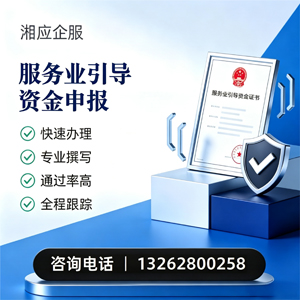 莆田服务业引导资金申报服务