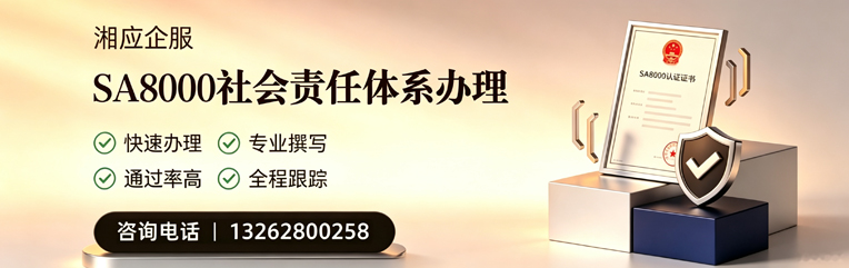 莆田SA8000社会责任体系认证服务