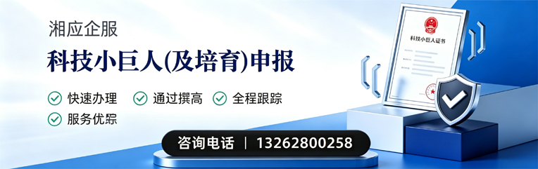 莆田科技小巨人及培育企业申报服务