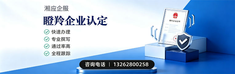 莆田瞪羚企业认定申报服务