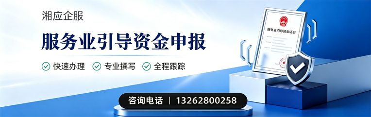 莆田服务业引导资金申报服务